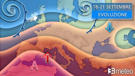 Meteo 18-21 settembre