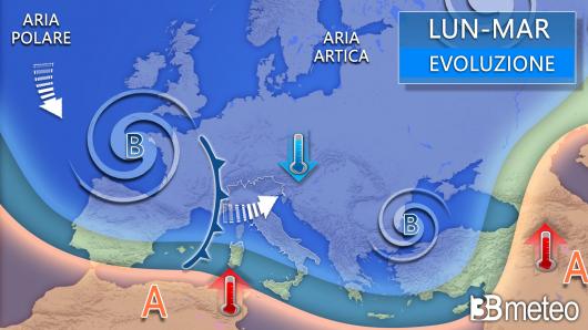 Meteo 2-3 febbraio