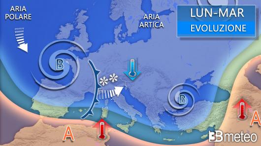 Meteo 2-3 febbraio