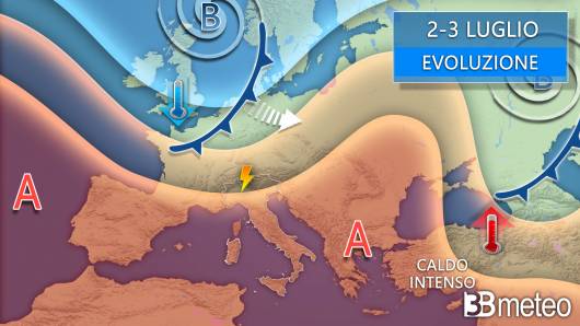 Meteo 2-3 luglio