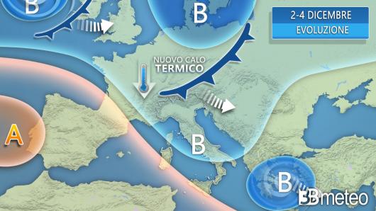 Meteo 2-4 dicembre