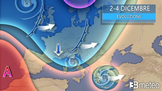 Meteo 2-4 dicembre
