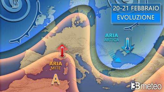 Meteo 20-21 febbraio