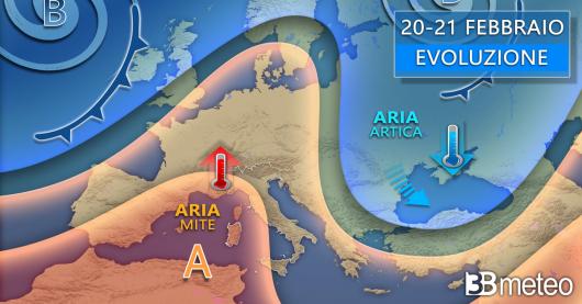 Meteo 20-21 febbraio