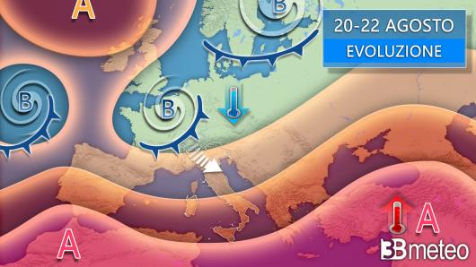 Meteo 20-22 agosto