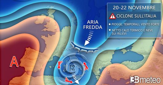 Meteo 20/22 novembre