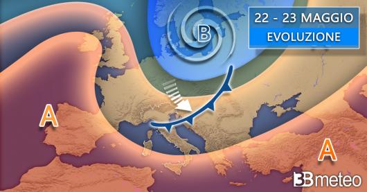 Meteo 22-23 maggio