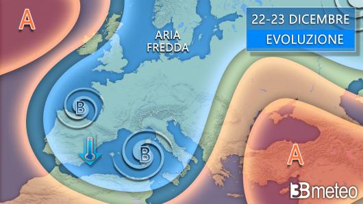 Meteo 22 e 23 dicembre