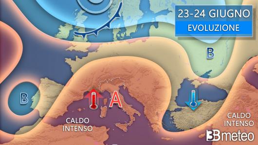 Meteo 23-24 giugno