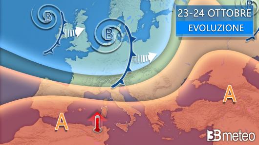 Meteo 23-24 ottobre