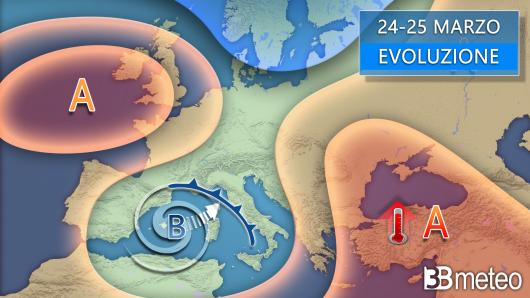 Meteo 24-25 marzo