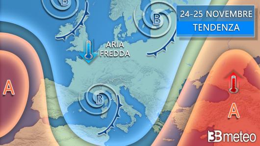 Meteo 24-25 novembre