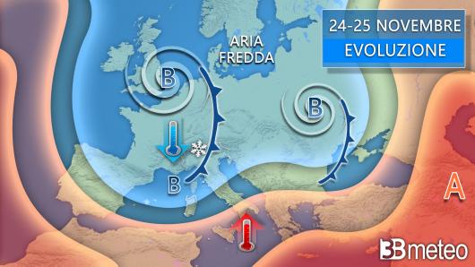 Meteo 24-25 novembre
