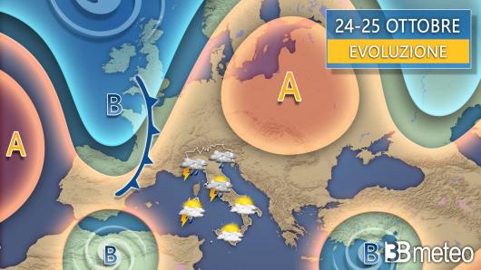 Meteo 24-25 ottobre