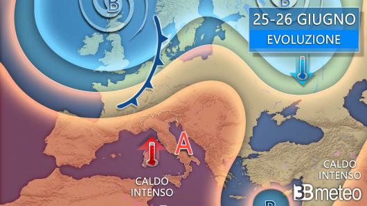 Meteo 25-26 giugno