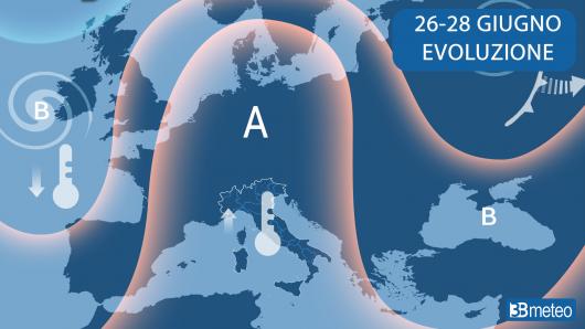 Meteo 26-28 giugno