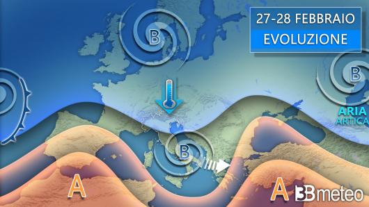 Meteo 27-28 febbraio
