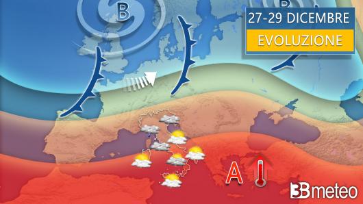 Meteo 27-29 dicembre