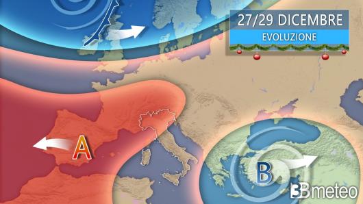 Meteo 27-29 dicembre