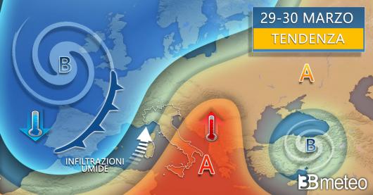 Meteo 29-30 marzo