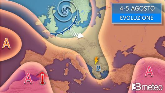 Meteo 4-5 agosto