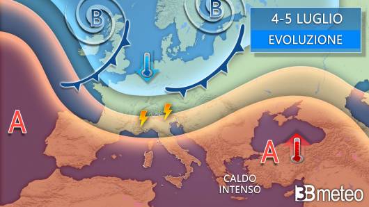 Meteo 4-5 luglio