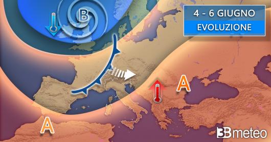 Meteo 4-6 giugno