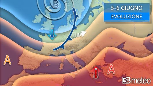 Meteo 5-6 giugno