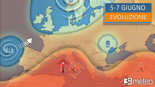 Meteo 5-7 giugno