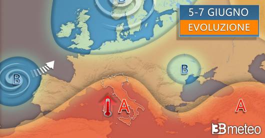 Meteo 5-7 giugno