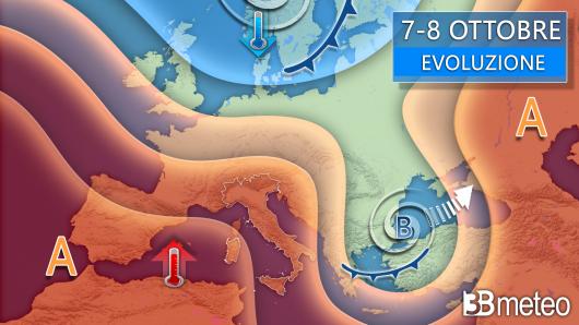Meteo 7-8 ottobre