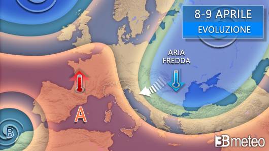 Meteo 8-9 aprile