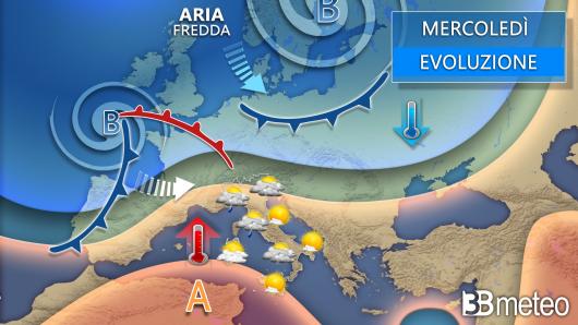 Meteo 8 gennaio