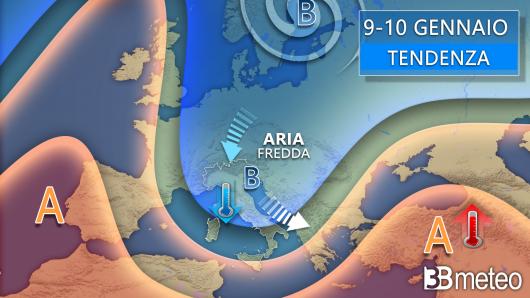 Meteo 9-10 gennaio cluster 1