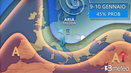 Meteo 9-10 gennaio cluster 2