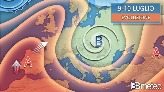 Meteo 9-10 luglio