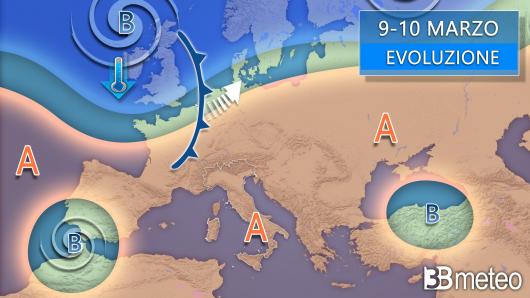 Meteo 9-10 marzo