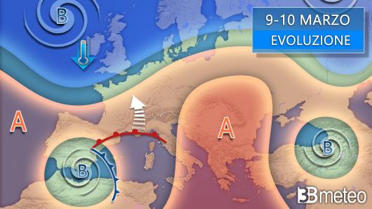 Meteo 9-10 marzo