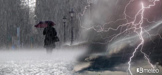 Meteo - Ancora piogge e temporali in arrivo sull'Italia