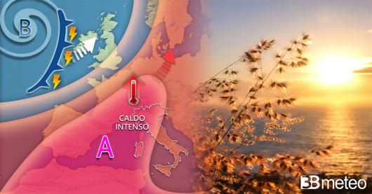 Meteo - Anticiclone africano, sole e caldo intenso sull'Italia per almeno 10 giorni