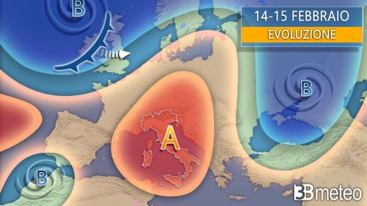 Meteo - Anticiclone ben saldo a inizio settimana