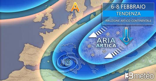 Meteo: arriva il freddo anche sull'Italia