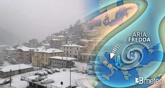 Meteo, avvio di settimana con impulso freddo dalla Russia
