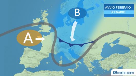 meteo avvio febbraio