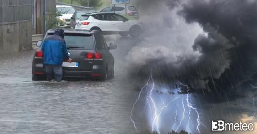 Meteo Centro: maltempo a più riprese nei prossimi giorni