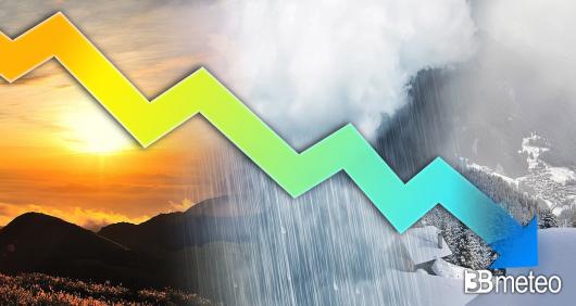 Meteo, clima mite agli sgoccioli da metà settimana drastico calo termico
