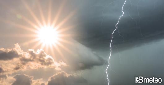 Meteo domenica. Tra sole, caldo e locali temporali