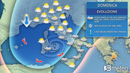 Meteo domenica 18 aprile