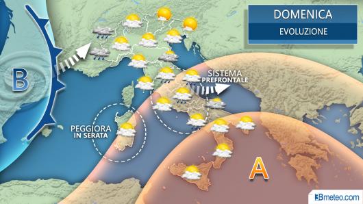 Meteo domenica