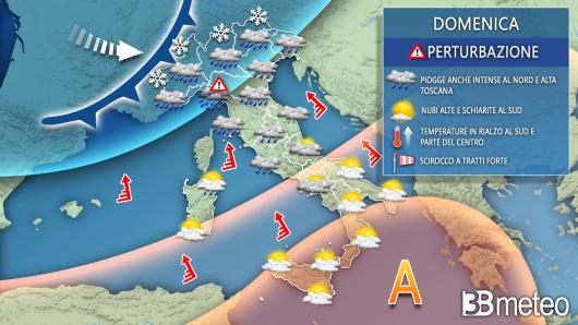 Meteo domenica
